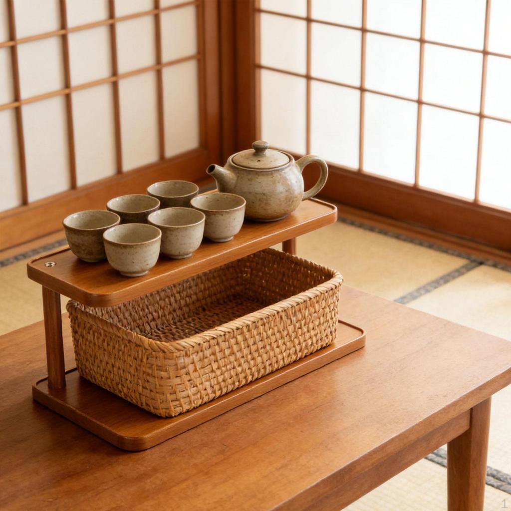 Storage Shelf, 2-tier, for Kitchen Cabinets, Cups And Perfume, Office, Bedroom, Sculptures Toys