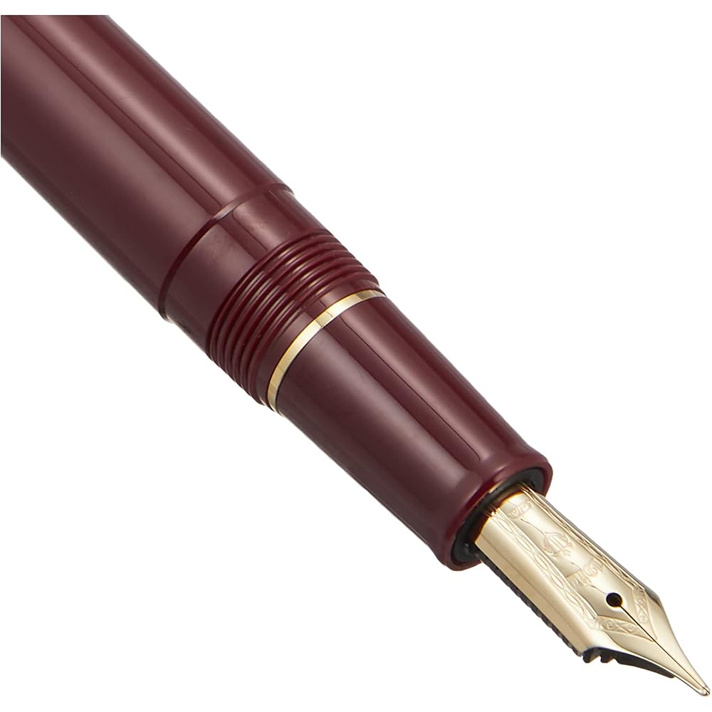 Sailor Fountain Pen Profit Casual Gold Trim Red Medium 11-0570-430
