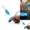 Electric Engraving Pen Jewelry Engrave Pen With White And Blue Design For Precise Diy Crafting
