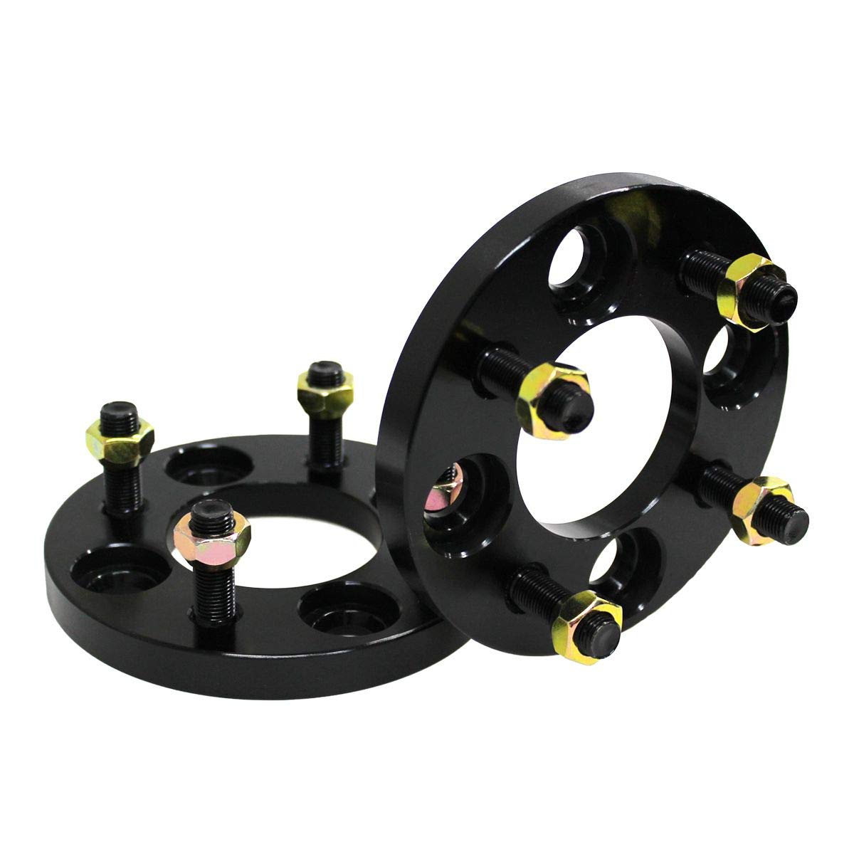 

Durax Преобразование широкой колеи в комплект из 2 проставок, 15 мм, 114,3 100 мм, 4 отверстия, шаг резьбы 1,5, (черный) чёрный