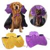 Halloween Pet Cape Costume Adjustable Wizard Cloak Cat Cosplay Apparel Halloween Party Accessories for Small Medium Dogs And Cats