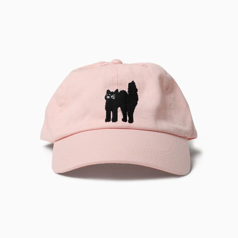 

HolidayVisitor Wakeup Cat Ball Cap - Pink pink