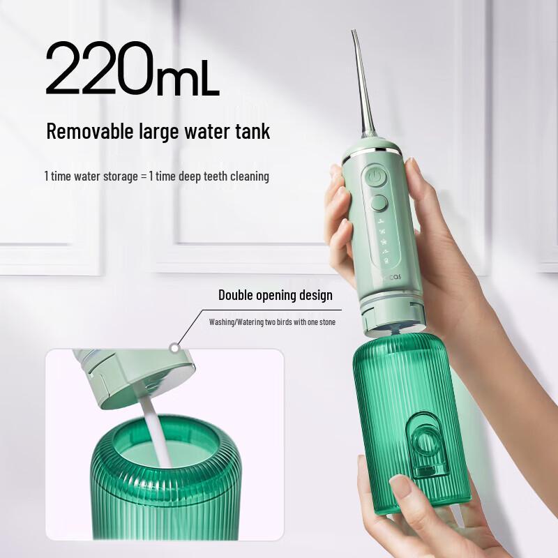 SOOCAS Portable Electric Water Flosser CN Plug (adapter Included)