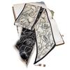 New Autumn and Winter Warm Small Scarf for Women Thin Narrow Long Ribbon Ties Hairband Shirt Scarf Holiday Gift