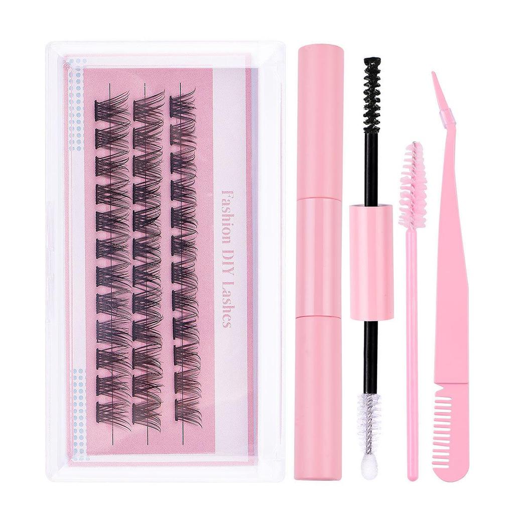 European & American DIY Cluster Faux Eyelashes - Dense & Natural-Looking