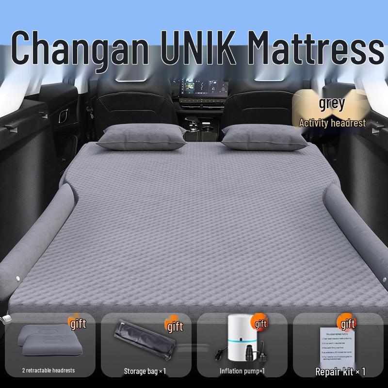 Changanunik Car Inflatable Mattress: Rear Seat Sleeping Pad & Trunk Air Cushion