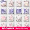 Rose Series Square Pillowcase Pillow Home Decoration Car Bedroom Sofa Cushion Cover (45Cm*45Cm)