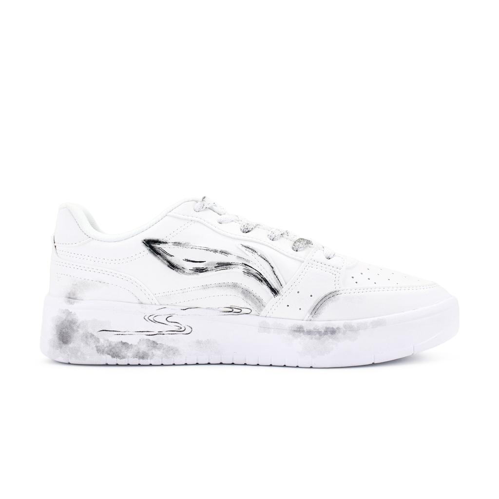 Li Ning Sycee Skateboard Shoes Men's Low top Black/White AGCT339-6(team2012-YLY)