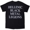 Rotting Christ Unisex Adult Hellenic Black Metal Legions Back Print T-Shirt