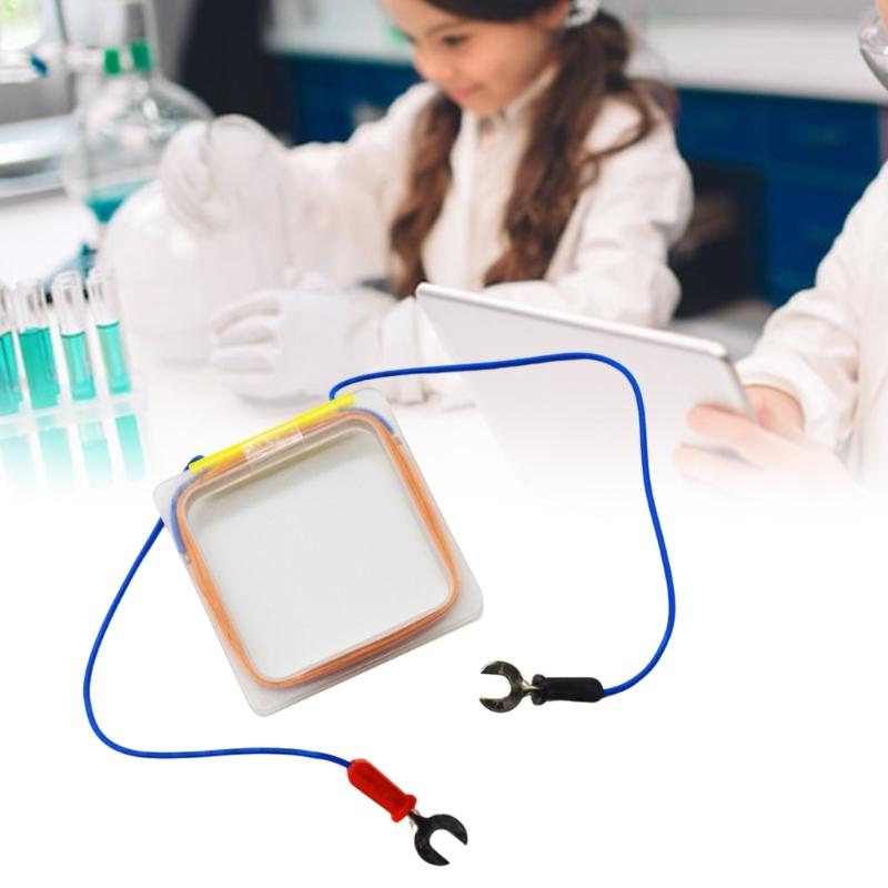 Electromagnetic Copper Coil Square Shape Wire Coil Electromagnetism Demonstration Supplies Physics Teaching Aid For Lab