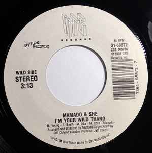 

7inch Record MAMADO & SHE - I m Your Wild Thang 3168672PROMO WTG 1989 US Rap & Hip-Hop/R&B Used