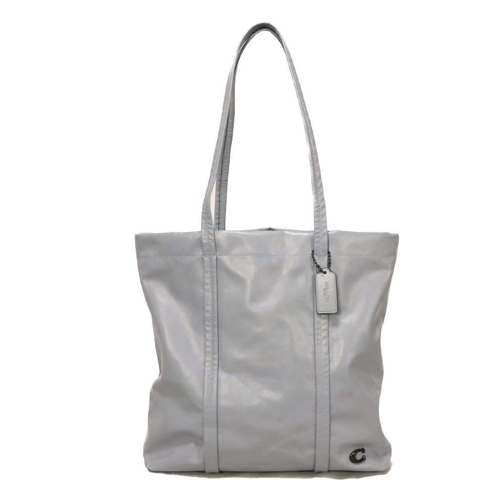 Used 9726 Hall Tote 33 CO840 7924 Current C Logo 2-Way Shoulder Bag C Mark Paperweight Leather Blue Gray Men's from