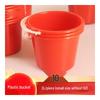 Junchu 2L Red Plastic Utility Buckets (10-Pack)
