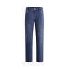 Navigare Men's 2026 Fall/Winter High-Elastic Straight Jeans