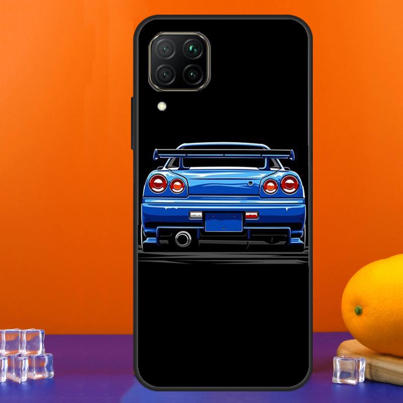 JDM COOL Car Cartoon For Huawei Nova 9 10 SE 5T 12i 12s 11i Y91 Y90 Y60 Y70 Y72 Y61 P60 Pro P20 P40 P30 Lite Case