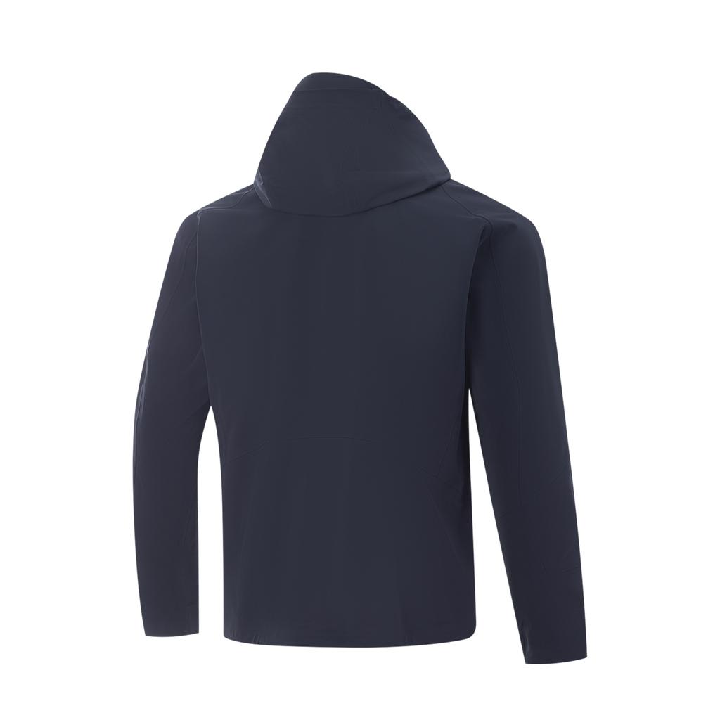 Li-Ning Windproof Water-Repellent Versatile Hooded Pattern Windbreaker Men Outerwear AFDV969-1