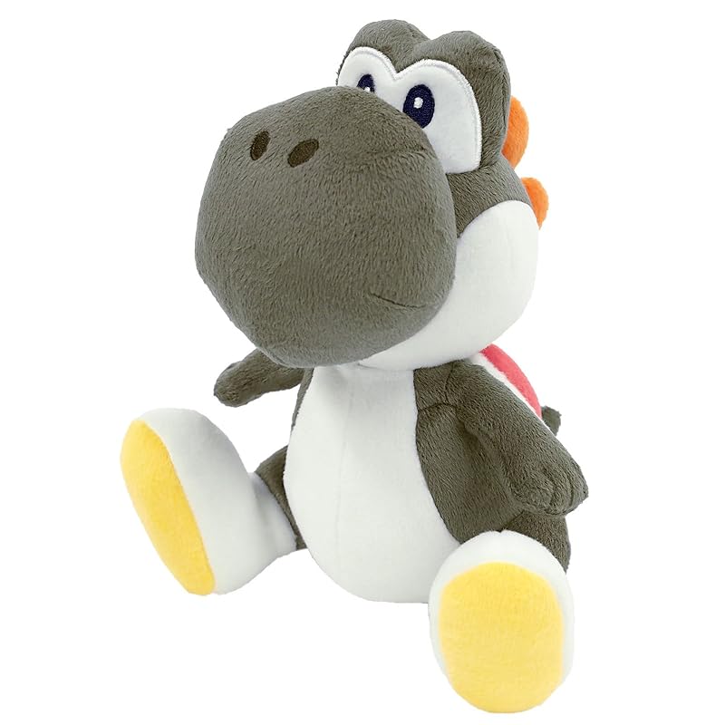 

Sanei Boeki Super Mario ALL STAR COLLECTION Black Yoshi (S) W13.5 x D15.5 x H20cm Plush Toy AC51