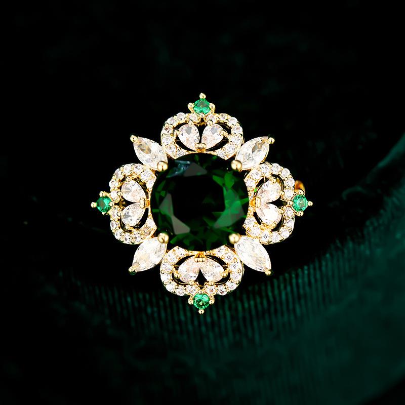 Senior Brooches Flower Leaf Brooch Pins for Women Suit Pendant  Fashion Brooches Jewelry