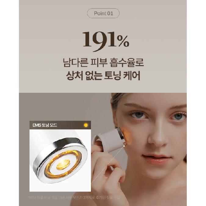 Meditherapy Melajuran White Toning Cream 50 ml & EMS-Gerät Aufhellende Anti-Flecken