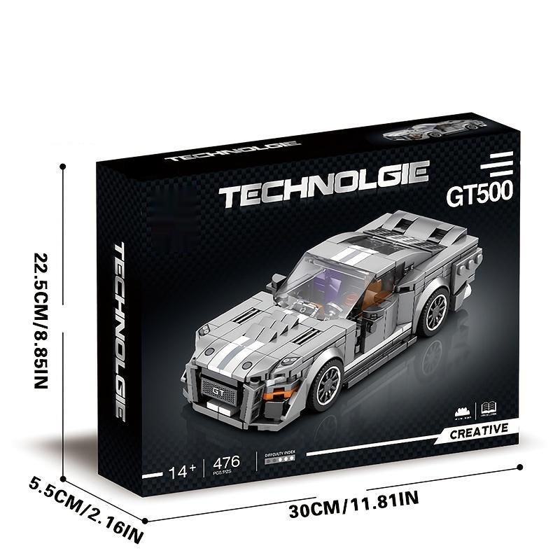 

476PCS Конструктори спортивних автомобілів City Speed ​​Classic Champion Vehicle Series 1:24 Макет Дитячий Креатив 476PCS