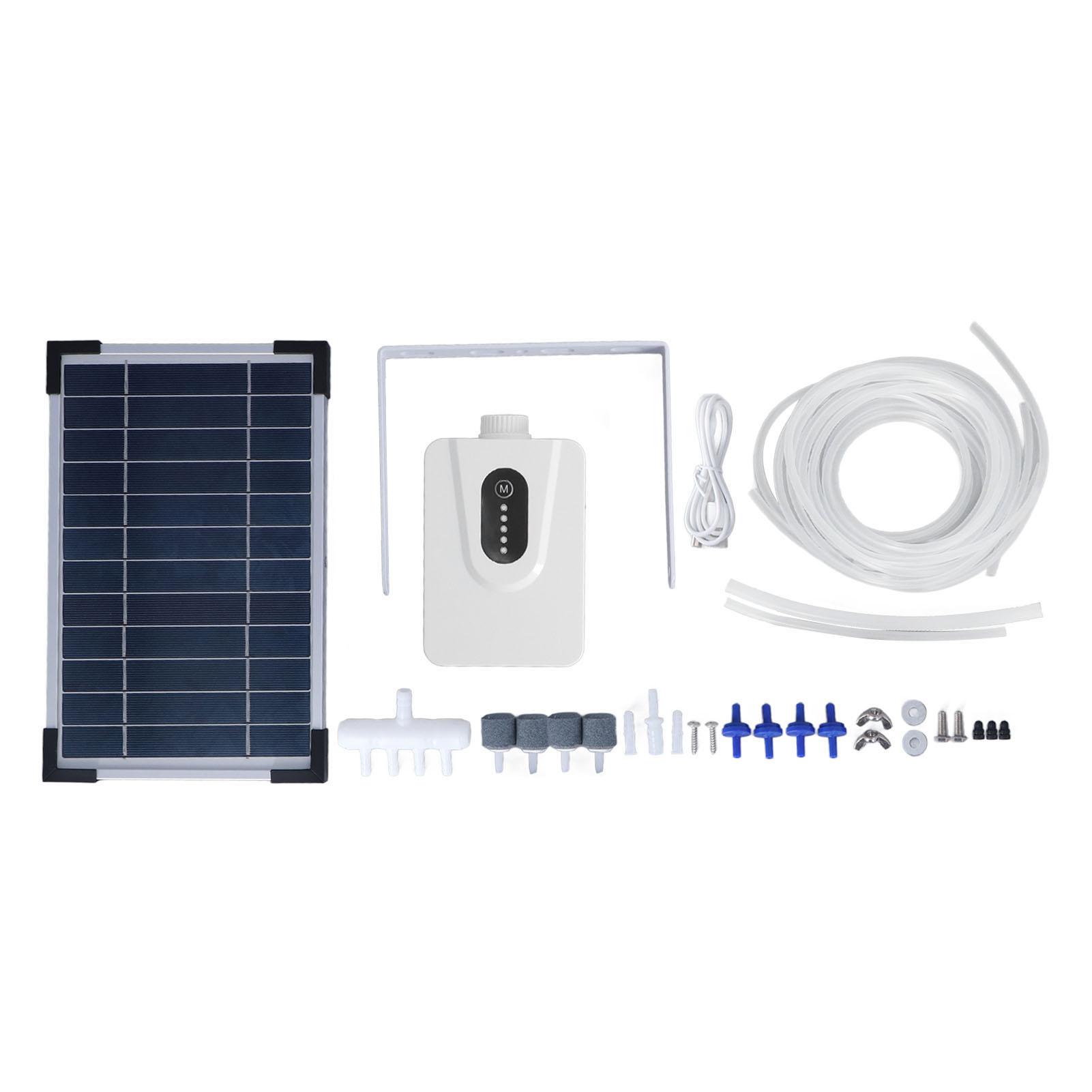 

Сонячний повітряний насос регульований великий об єм низький рівень шуму енергозберігаючий сонячний кисневий насос аератор для риб