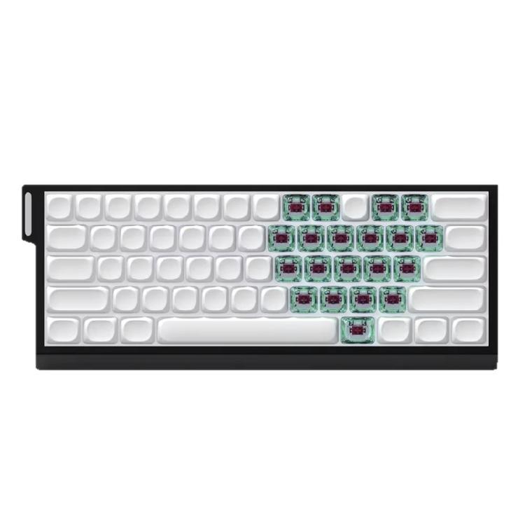 21Piece PC Blank Heart Keycap MOA Profile 1U 1.25U Supplements Gaming Keycap DIY Key Button Keyboards