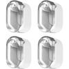 New 4PCS Toothbrush Cap Covers Fit Manual Toothbrush and Electric Toothbrush