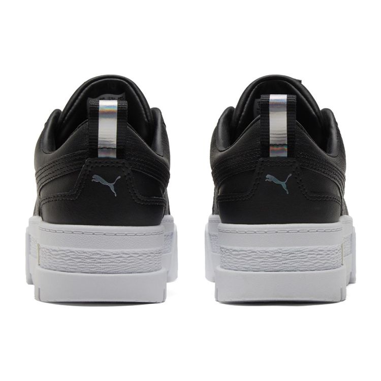 Puma Mayze Lth Iridescent Nízké tenisky Dámské tenisky Černá Bílá 387269-02