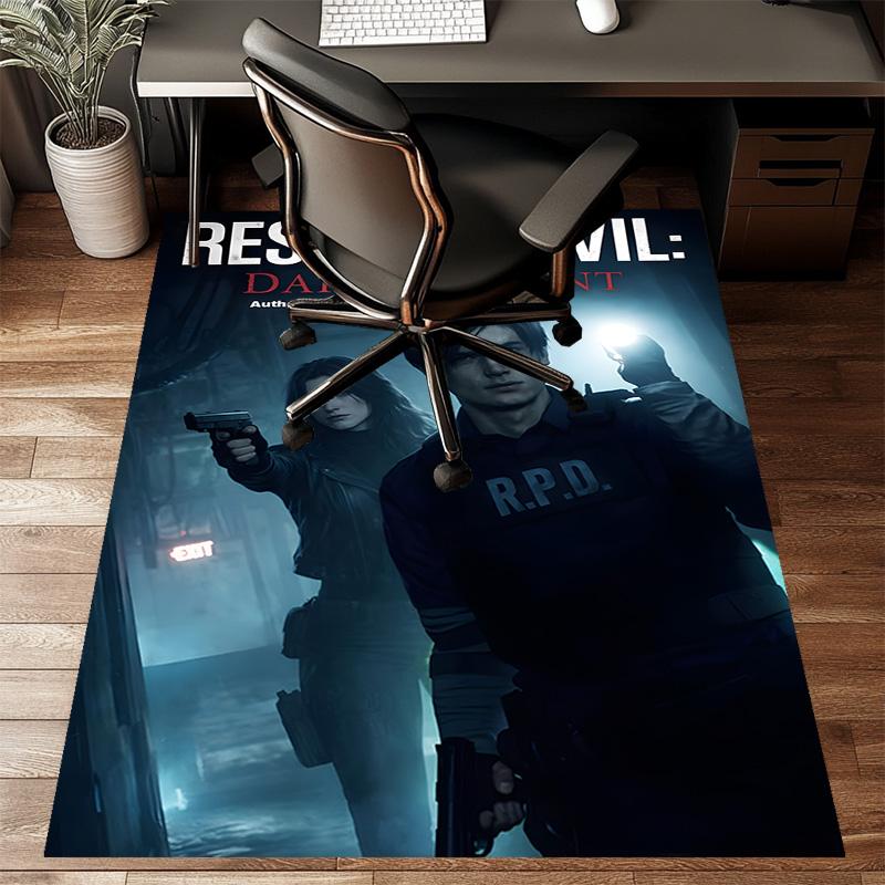 Resident Evil Printed Area Rug Carpet for Bedroom Living Room Home Decor Rugs Mat Non Slip Mat Rug for Bedside