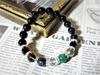 Kanoishi for warding off bad luck and Five protective Eye of the and Smoky Power stone bracelet for men and for approximately 16cm size for [Amulet