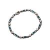 2026 Stil Tang Gras Muster Stein Armband Breite 5mm Herren und Damen Neu Großzügig
