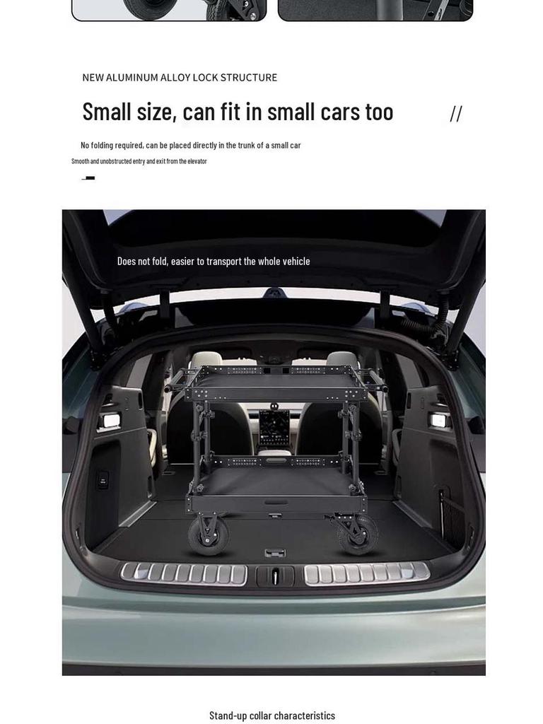 Bilateral Film & TV Director's Trolley - Professional 300kg Load Capacity