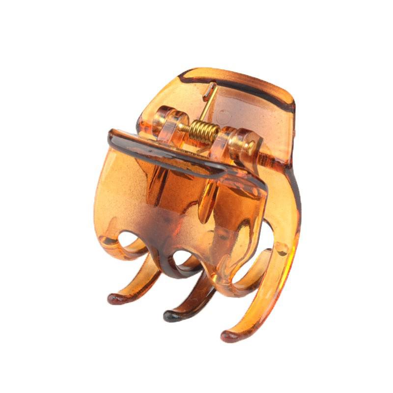 Frosted Large Acetate Hair Claw Clip - Back of Head Hair Grab Accessory