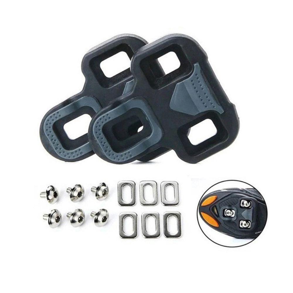 Anti-slip Road Bike Cleats Plastic Locking Cycling Pedals Cleat for LOOK KEO Pedals