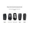 Ford Focus Key Case for Mondeo, Everest, Ecosport, Ranger - Transparent Shell for Men and Women