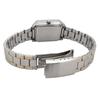 Casio Relógio Feminino de Quartzo Padrão LTP-V007SG-9B Pulseira de Metal Prateado e Dourado Modelo Estrangeiro