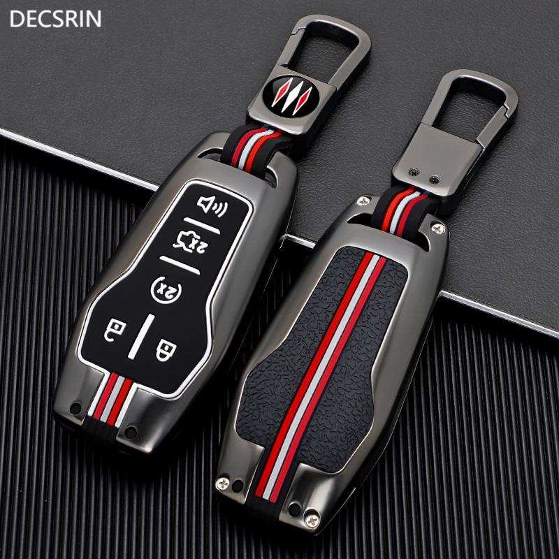 2026 Car Key Cover Case For Ford Fusion Mondeo Mustang F-150 Explorer Edge 2015 2016 2017 2018 Car Key Protection Accessories