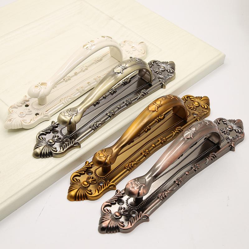 Antique Copper Surface-Mounted Handle for Doors and Windows