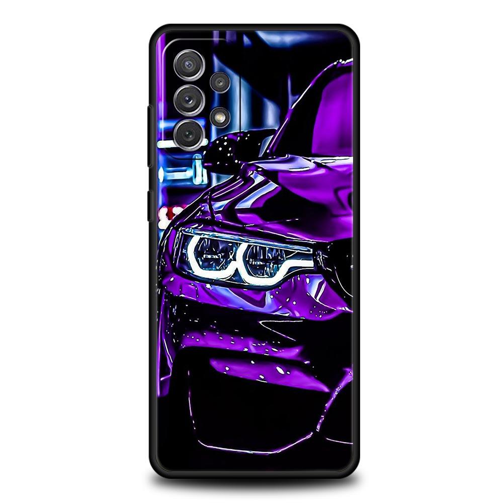 Blue Red JDM Sport Car Phone Case For Samsung Galaxy A17 A07 A55 A35 A25 A15 A05 A33 A31 A23 A21s A13 A41 A73 A53 A51 A71 Cover