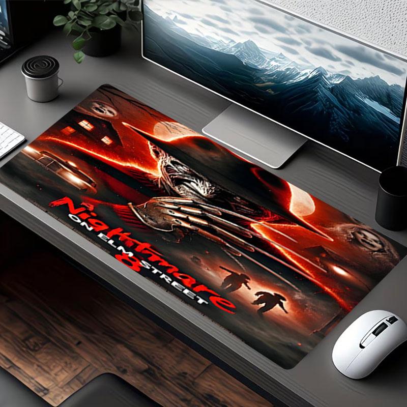 Freddy Krueger Print Mouse Pad, for Keyboard Pad Laptop PC Mat for Office Home Use, Desk Decor, Perfect Birthday Gift for Gamers