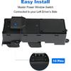 Compatible with Driver Side Master Power Window Switch Acura MDX 3.7L V6-2007 2008 2009 2010 2011 2012 2013, 14 Pins, 35750-STX-A01ZA