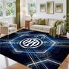 Borussia Dortmund Design Crystal Velvet Rug Soft Decorative Mat for Bedroom Entrance