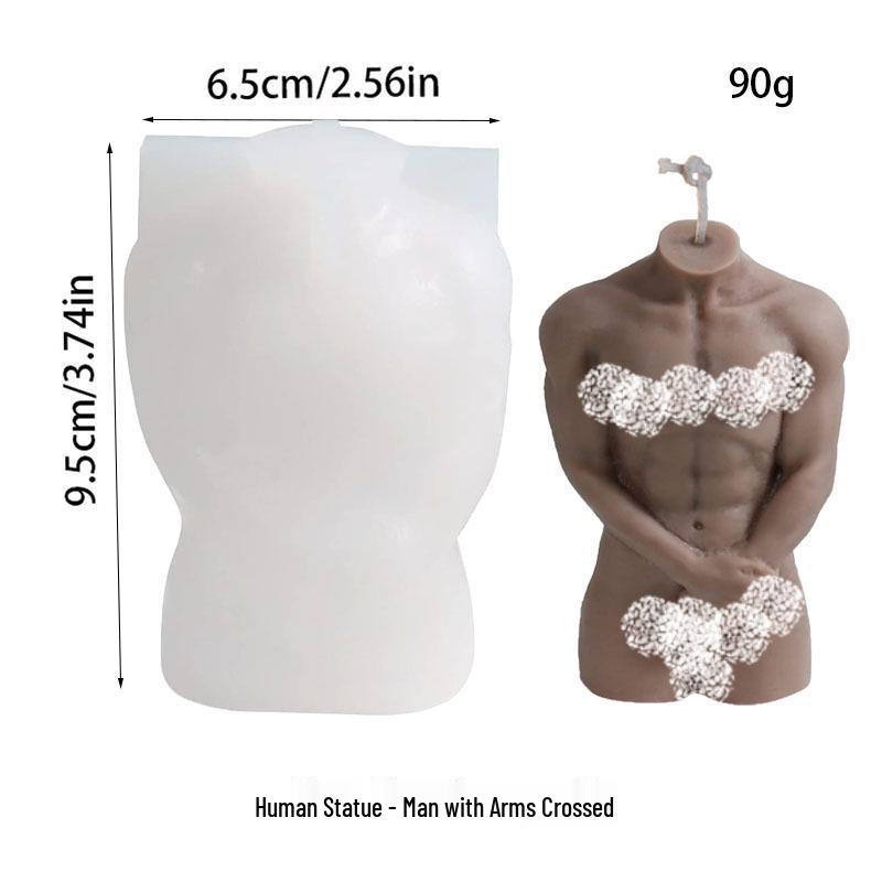 Blindfolded Girl Aromatherapy Silicone Mold: Rose Flower, Closed Eyes, Beautiful Woman Portrait, Diffuser Stone, Candle