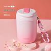 Thermos Dual-Drink Portable Insulated Straw Cup
