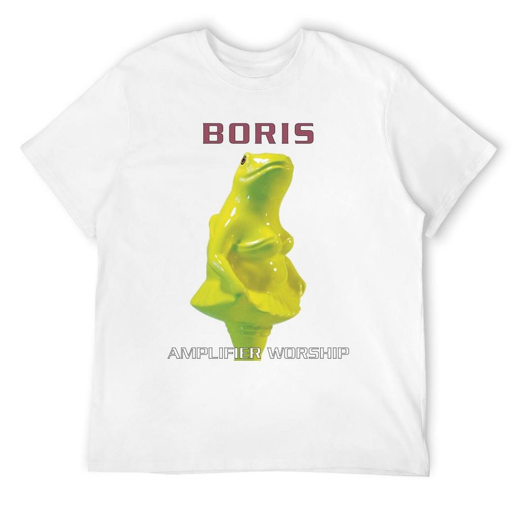 Boris Amplifier Worship Drone Stoner metal TShirt custom t shirt blanks Blouse Unisexs cotton tshirt