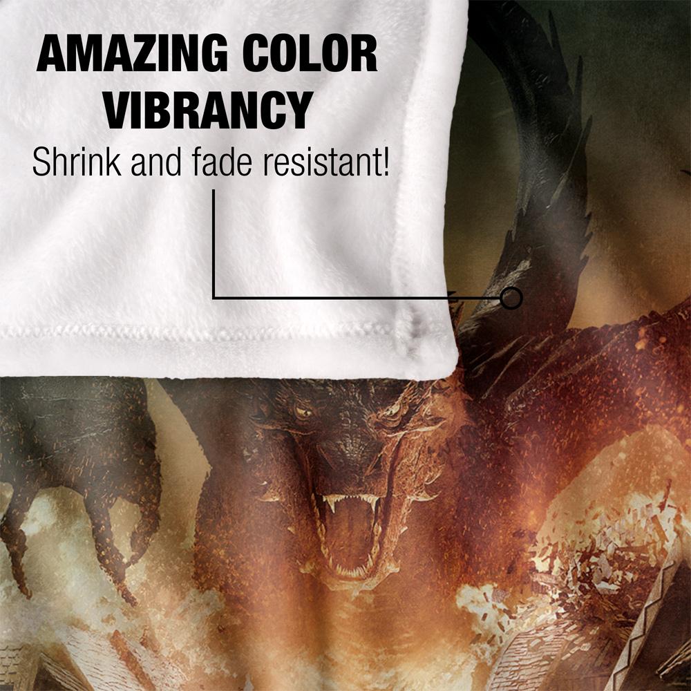 The Hobbit Dragon Blanket