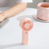 Rechargeable Mini Desk Fan Battery Operated Cooling Device For Home Office Travel Quiet Personals Airflows Tool