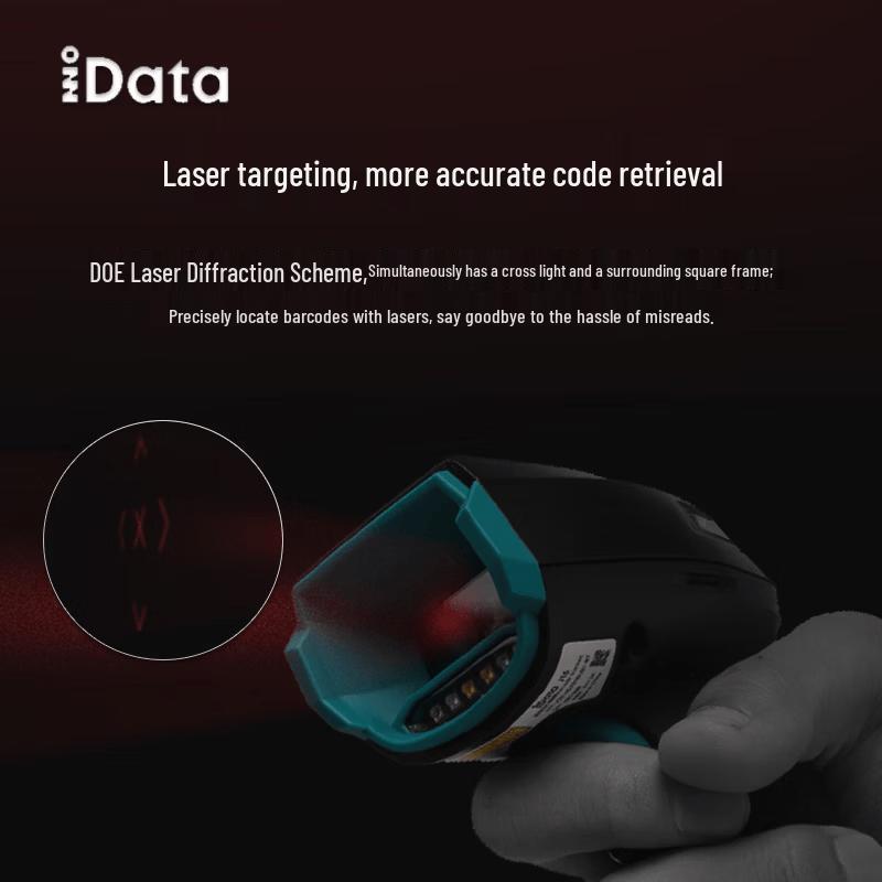 iData J16 Wireless 2D Barcode Scanner
