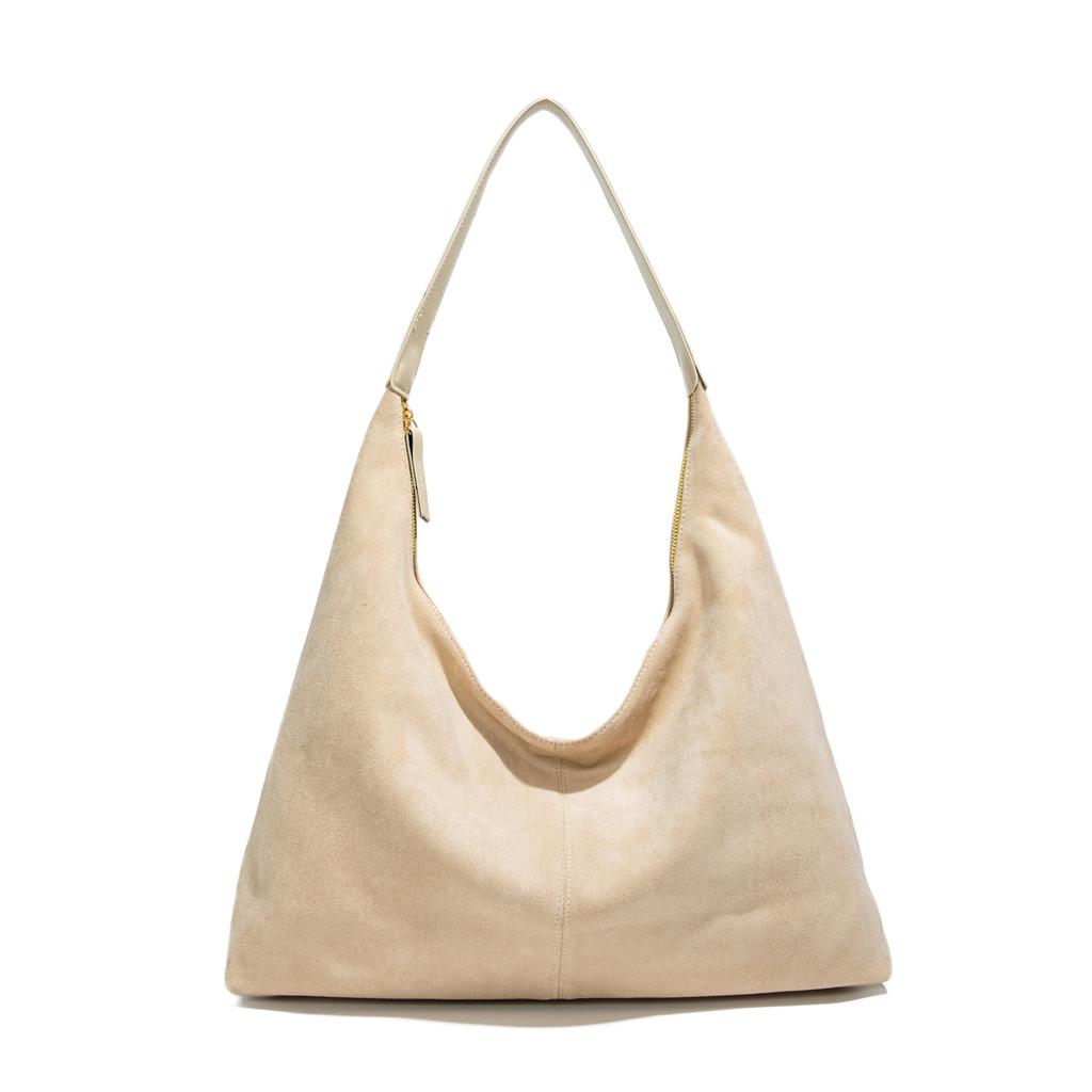 Ein-Schulter-Tasche, Lässige Tragetasche mit großem Fassungsvermögen, Hochwertige und schlichte Unterarmtasche