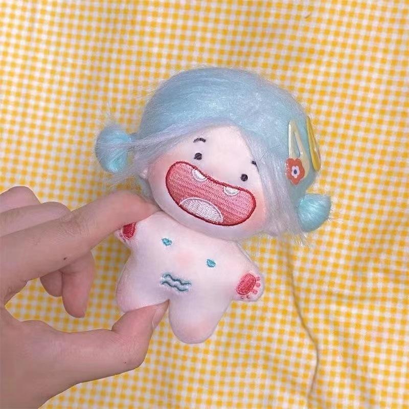 Constellation Cartoon Missing Teeth Plush Doll Toy Ornament Gift Multiple Colors